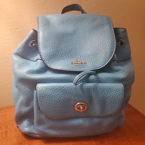 💙 Bright Blue Coach Backpack 💙